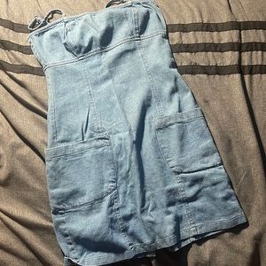 Brand new no tag jeans dress